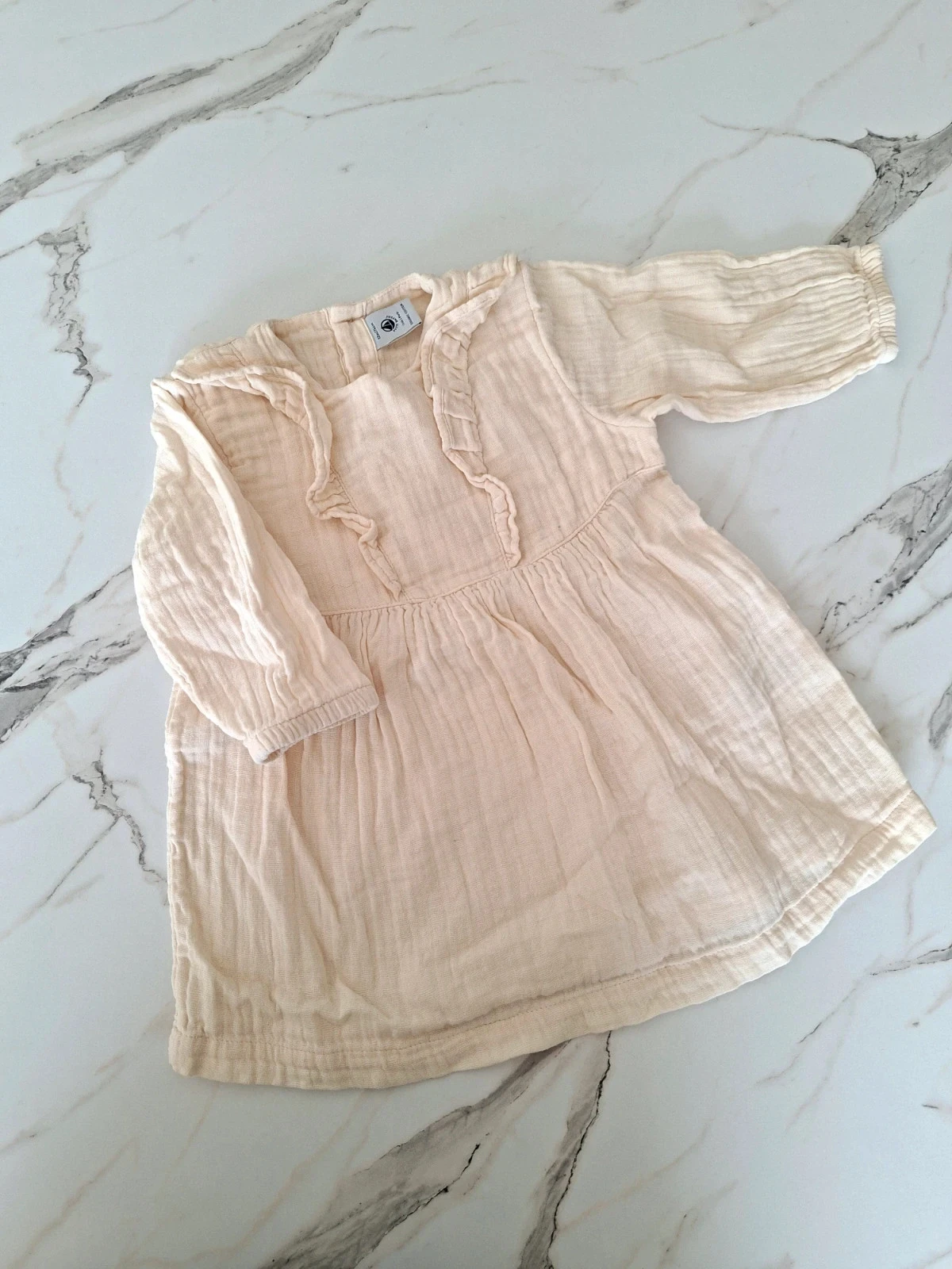 Robe petit bateau - 12 mois 74cm